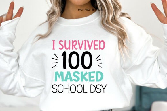 Designing for Milestones: The Strategic Value of the I Survived 100 Masked School Day 100 Svg Collection
