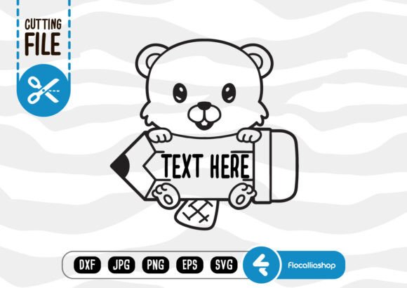 School Name Border SVG, Beaver SVG: Strategic Design Assets for Educators and Creators