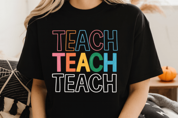 Teach Teacher Typography PNG: Strategic Design for Educators and Creators